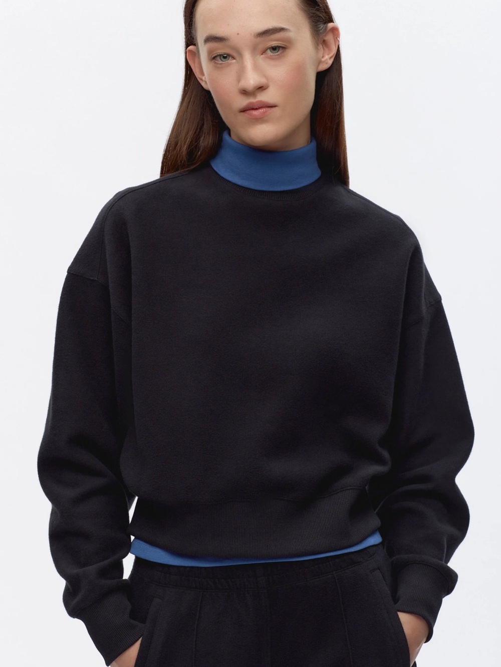 KOTN Black cozy Crewneck